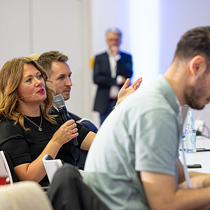 Impressionen CMxC 2025 - Frage aus dem Publikum